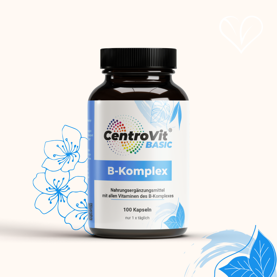 Vitamin B complex capsules: B group vitamins