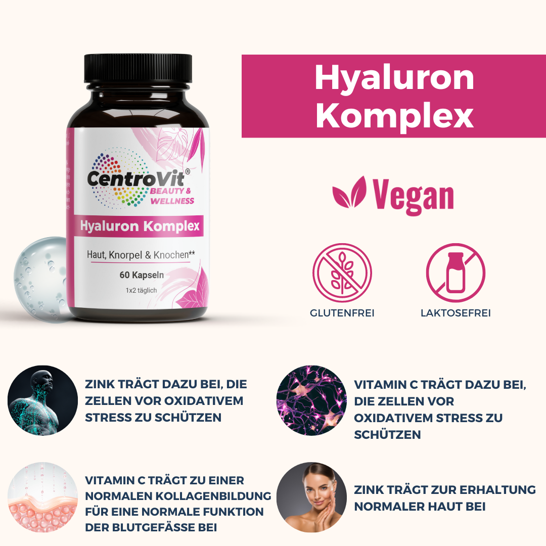 Hyaluron Komplex - Haut, Knorpel & Knochen