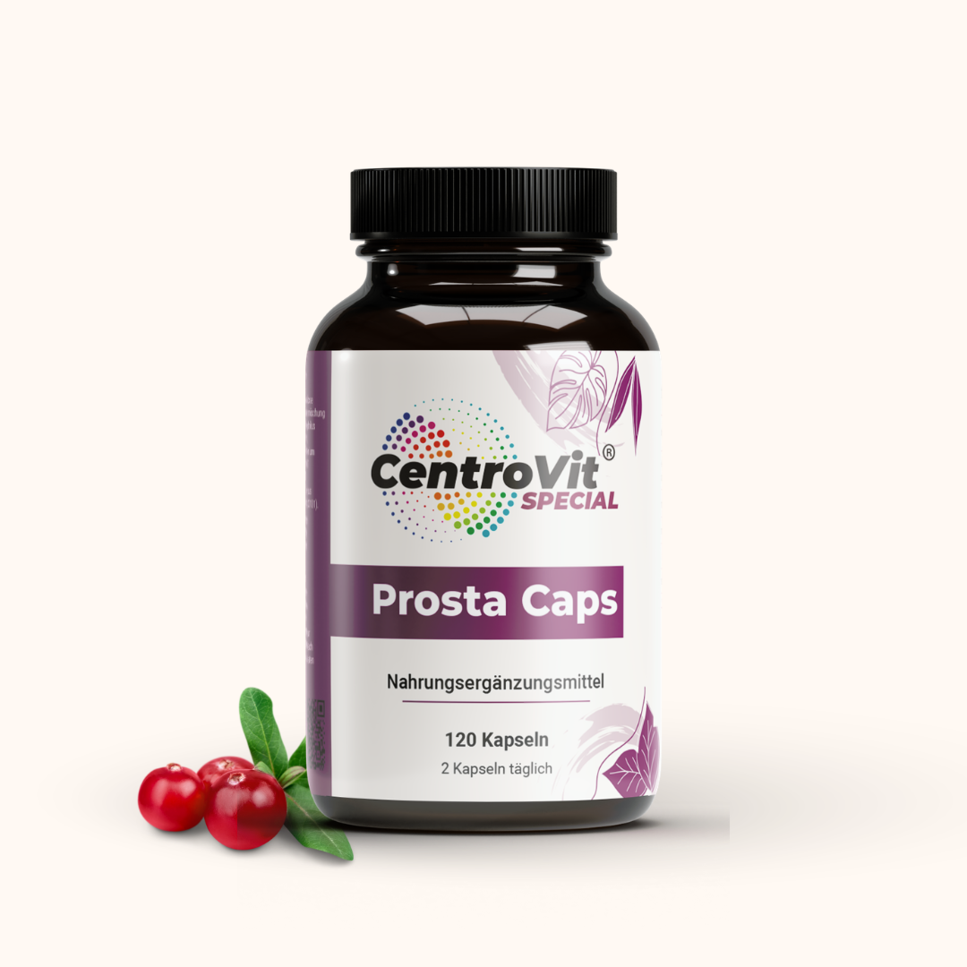 Prosta Caps: Kürbiskern, Sägepalme & Brennnessel