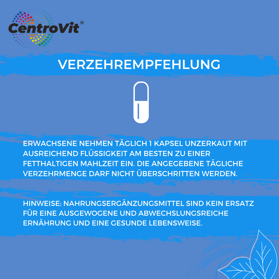 Vitamin D Kapseln: Vitamin D3 & Vitamin E