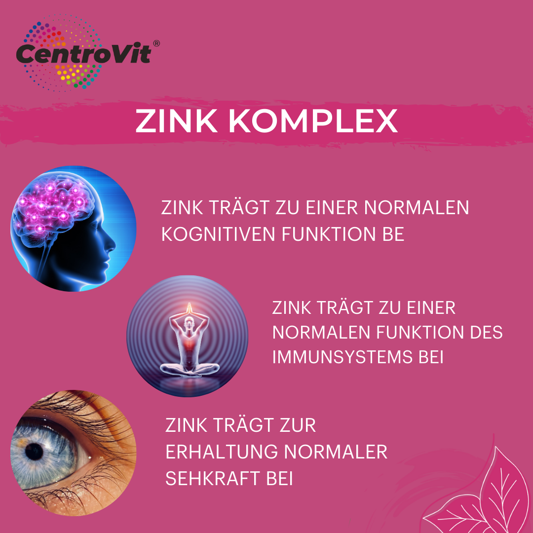 Zinc Complex Capsules: Zinc and Pantothenic Acid