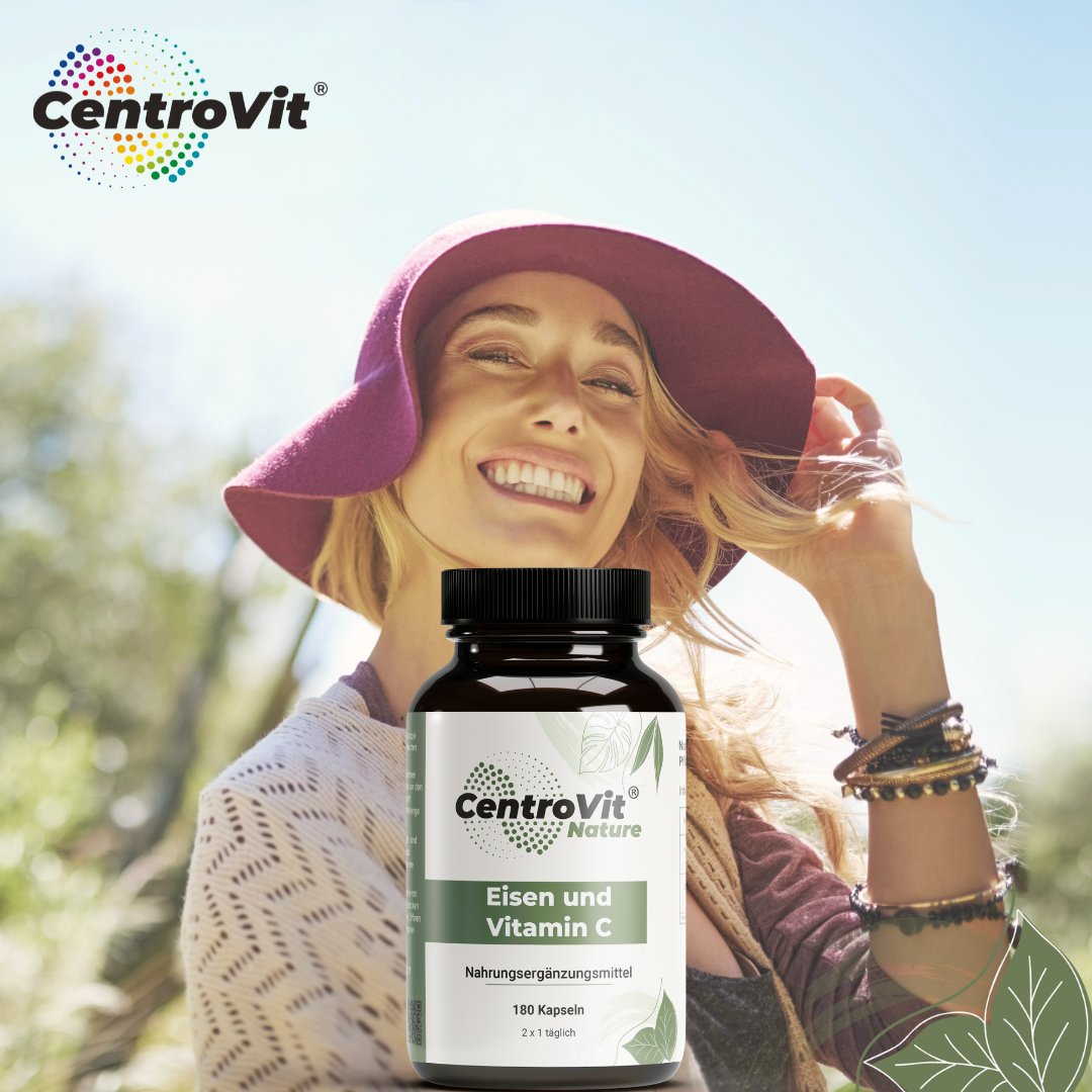 CentroVit®: Eisen und Vitamin C Infos Banner