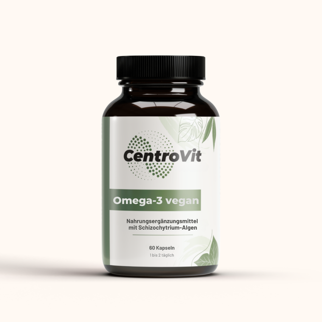 Omega-3 vegan Kapseln: DHA & EPA aus Algenöl